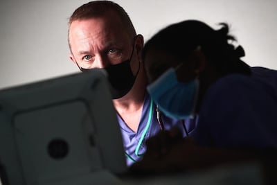 Dr David Simon said the pandemic posed a huge challenge to the health sector