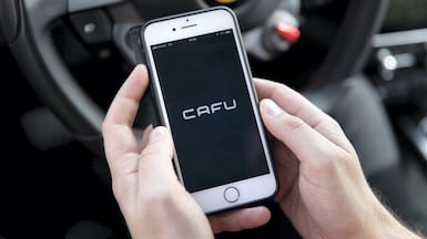 Cafu has faced complaints about days-long booking delays and unavailability of Super petrol. Photo: Reem Mohammed / The National