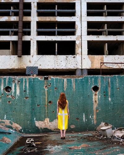 Petra, Holiday Inn Pool, Beirut, Lebanon, 2022. Photo: Rania Matar
