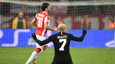 Seventh heaven: If anything, Mbappe is showing signs of further improvement with 17 goals in 15 matches so far, while he is among the most popular footballers on the planet with more than 24 million followers on Instagram and a further 2.2 million on Twitter. AFP