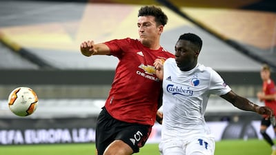 Harry Maguire - 6: Early header towards goal and key block against Daramy as United started slowly. Steady. PA