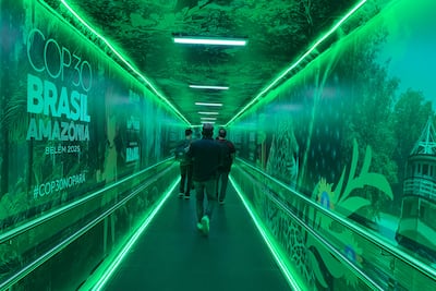 Mr O'Brien said the talks at Cop30 in Brazil were tough. Pablo Porciuncula / AFP