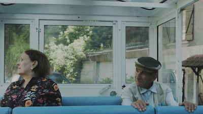 The film is also dedicated to her grandfather Mabrouk Soualem, who passed away since Soualem made the film. Lina Soualem