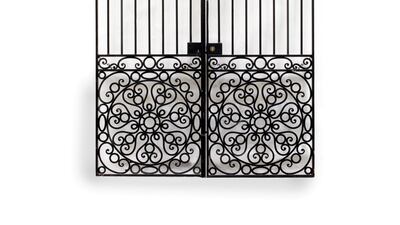 This garden gate from the Paris Ritz is expected to fetch between $2,400 and $3,600. Photo courtesy: Artcurial