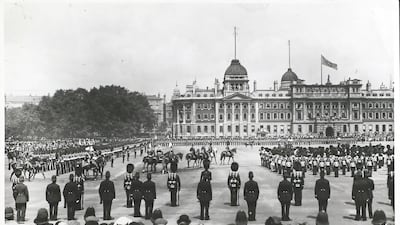Trooping the Colour in 1912