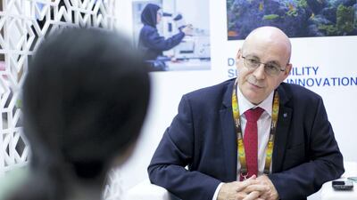 Borouge will look to meet demand from the fast-growing EV market in China, said Wim Roels, chief executive at Borouge Pte. Reem Mohammed/The National