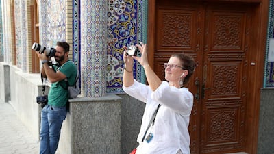 The walks have been taking place since 2015 and offer tourists and residents the chance to explore the streets of Ghubaiba, including the Dubai Museum, before, during and after iftar. Pawan Singh / The National