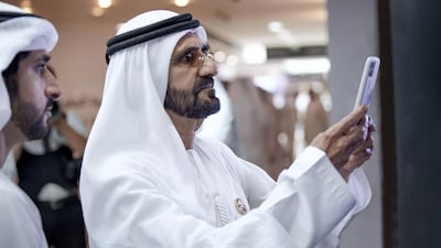 Sheikh Mohammed is eager for Dubai to be a global innovator in business.
