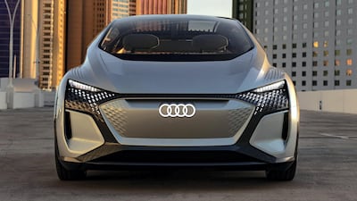 The Audi AI:ME looks distinctly assertive