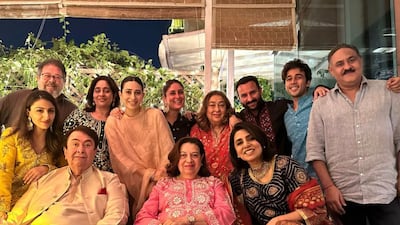 The Kapoor family. Photo: Instagram / kareenkapoorkhan