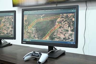 Artificial intelligence-enabled cameras detect the presence of the elephants near the tracks and relay warning to control room staff. Photo: Coimbatore Forest Department