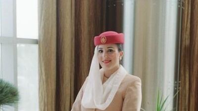 Mercedes Basutto spent more than a decade as a member of Emirates' cabin crew. Courtesy: Mercedes Basutto