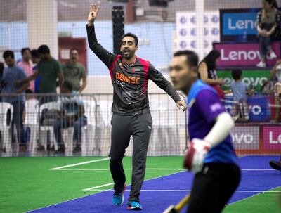 Vikrant Shetty inspired his teammates to divert their winnings towards the good cause. Chris Whiteoak / The National