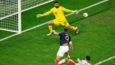France substitute Olivier Giroud rounds off the scoring. AFP