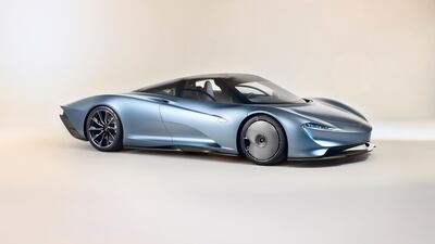 The McLaren Speedtail. McLaren