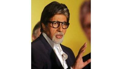 Amitabh Bachchan sings Mumbai's praises on Twitter. Punit Paranjpe / AFP