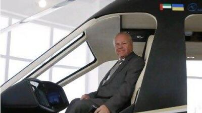 Mike Creed of Quest Helicopters wants to entice high-end buyers for its new aircraft set for production in 2014. Jeff Topping / The National