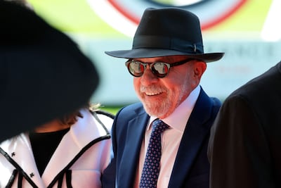 Brazilian President Luiz Inacio Lula da Silva was among the first leaders to arrive at the G7 summit. AFP