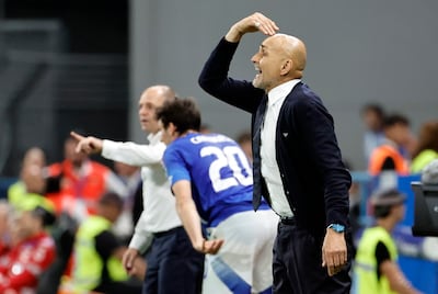 Luciano Spalletti left the Italy job after a run of poor results. EPA