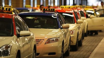 Taxis in Dubai are not allowed to make more than one drop off for any fare. Pawan Singh / The National
