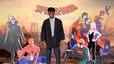Mahershala Ali attends a photo call for 'Spider-Man: Into The Spider-Verse' at Four Seasons Hotel Los Angeles at Beverly Hills on November 30, 2018. AFP