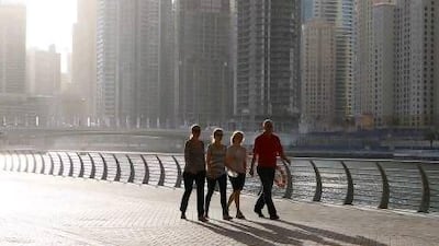 The UAE, particularly Dubai, is a major magnet for ambitious expats looking to build wealth. Mike Young / The National