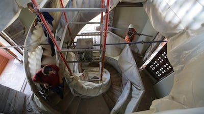 Antiquities Minister Khaled El-Enany has dismissed criticism of the restoration as "fake news". EPA