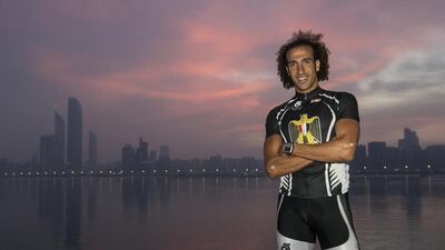 Omar Nour is a UAE-based professional triathlete and Daman ActiveLife ambassador. Courtesy Daman ActiveLife