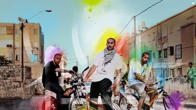 The Palestinian rappers DAM, who are getting their music out by using IndieGoGo.