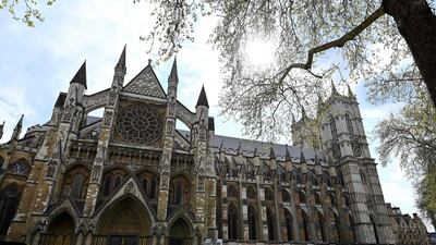 Westminster Abbey is closed and has not rang its bells to honor the Queen's birthday. AFP