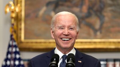 Biden delivers remarks after striking a bipartisan deal on the debt ceiling, in the White House, on May 28. EPA