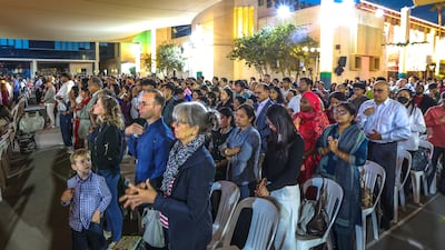 The church reflects the multicultural tapestry of the UAE