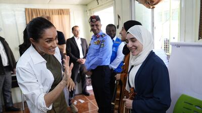 The couple were also expected to meet Jordanian leaders and senior health officials