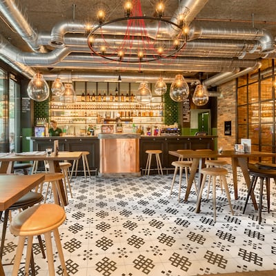 The Carbon Tile can be used in residential and commercial properties. Photo: Carbon Craft Design