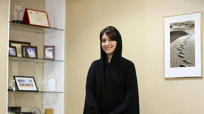 Dr Ibtesam Al Bastaki, director at VPS Healthcare in Dubai, wants more Emiratis to join her in the medical profession. Pawan Singh / The National
