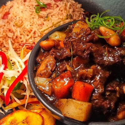 Mento oxtail at Abu Dhabi restaurant Kingston 21