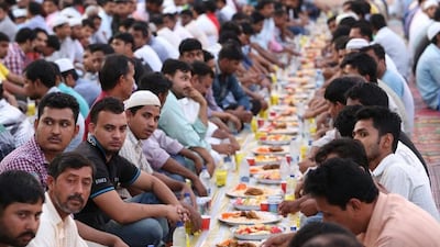 Mass gatherings will be prohibited during Ramadan this year. Saleh Al Shaibany for The National