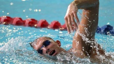 Ian Thorpe trained in Switzerland to prepare for his first competition in five years. Chris McGrath / Getty Images