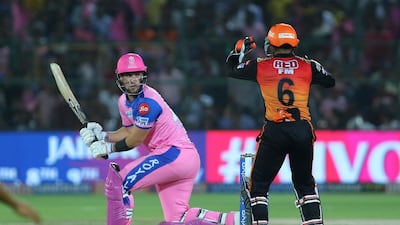 Liam Livingstone has played just two T20Is, but he has gained notoriety for his six-hitting abilities. The 25-year-old shone during the Pakistan Super League in the UAE this season, and he has used the long handle for Rajasthan Royals in the ongoing Indian Premier League competition. Vishal Bhatnagar / AP Photo