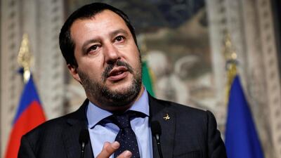 Matteo Salvini has reportedly sent a letter to the Maltese authorities saying he would “be forced to close Italy’s ports” if the 629 migrants saved by French NGO SOS Mediterranee weren’t allowed to land at Malta’s capital VallettaRiccardo Antimiani/ANSA via AP