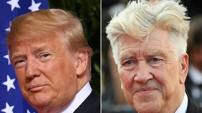 David Lynch says he was misquoted about US president Donald Trump, in which an article claimed he said that Trump could go down as one of the greatest presidents in United States history. AFP