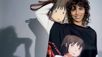 The Loewe x Spirited Away collection launches at a pop-up in Dubai. Photo: Juergen Teller for Loewe