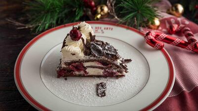 Buche de Noel. Courtesy Bistro des Arts