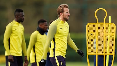 Harry Kane during training. John Sibley / Reuters