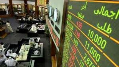 The Dubai Financial Market lost 70 per cent of its value last year, making it the worst performer in the region.