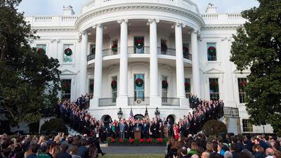 Donald Trump at the White House earlier this week. Saul Loeb / AFP
