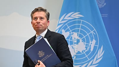 Tom Fletcher says he is working closely with the US on several issues such as getting aid into Gaza. AFP