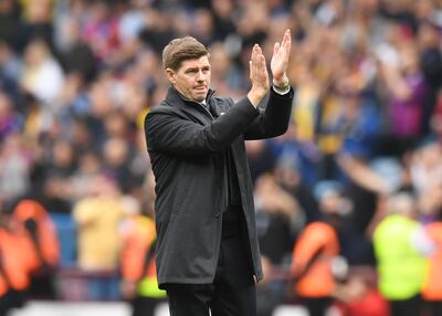 Aston Villa manager Steven Gerrard can still help decide the top and bottom of the Premier League. Getty
