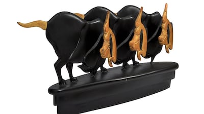 Satish Gujral's 'Untitled', 2004. Courtesy of Sanchit Art