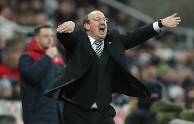 Newcastle United manager Rafa Benitez. Getty Images